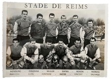 Stade De Reims Postcard 1960's