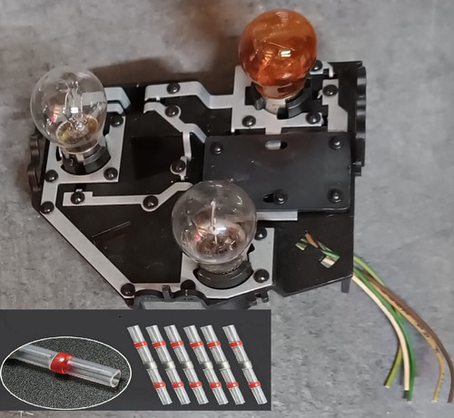 Platine porte ampoules - , kit