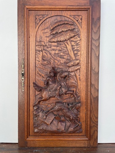 Ancien panneau porte bois - panneau,