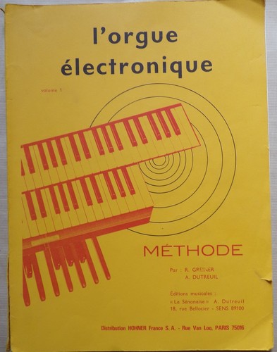 Ancienne méthode orgue - ancienne,