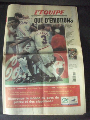 Equipe coupe monde - l'equipe,