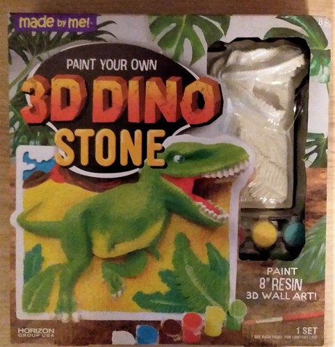 Paint your own dino - 3d, stone
