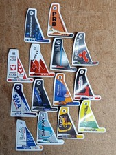 Magnets Vendée Globe, Galettes St Michel , PRB , Maître Coq , K Line , La Mie...