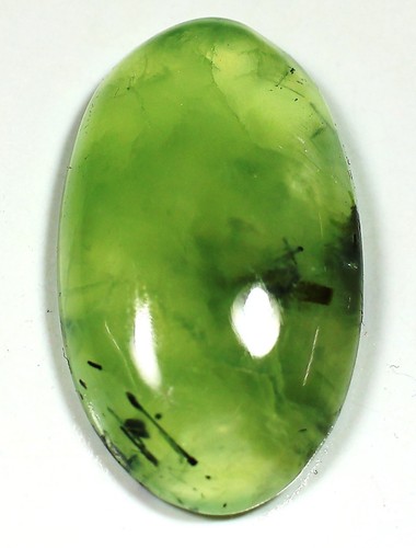 Cabochon ovale préhnite - , vert