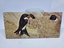 NESLE - MERVEILLES DU MONDE : CARTE " L'HIRONDELLE DE FENETRE #69 " VINTAGE 1980