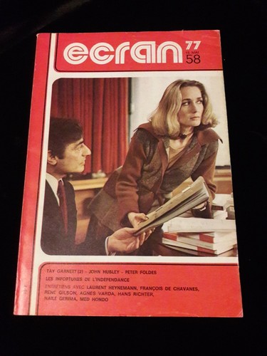 Ecran garnett hubley - 58, 05/77