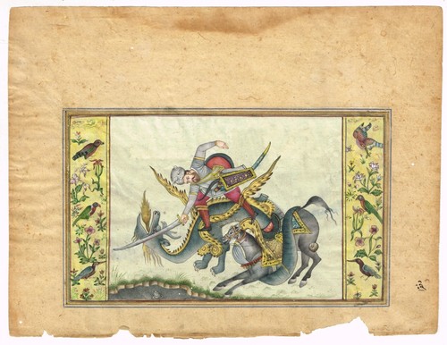 Indien miniature ancien - indien,