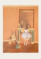 Emmanuelle BAUDAIS LES POUPÉES 1990 lithographie