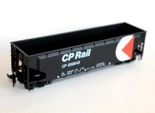 MODEL POWER HO WAGON TREMIE BALLAST TRANSPORT MINERAI DECHARGEMENT CP RAIL 35994