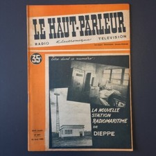 LE HAUT-PARLEUR revue Radio, Electronique, Télévision N° 867 du 20 avril 1950