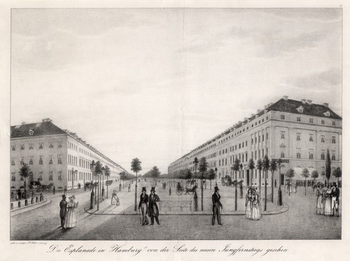 Hambourg esplanade - hambourg,