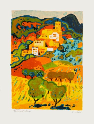 Guy charon lithographie - guy,