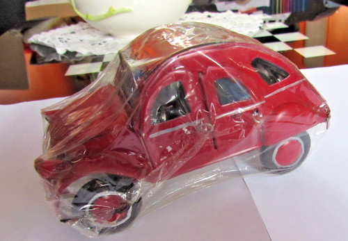 Voiture 2cv citroen miniature - citroen,