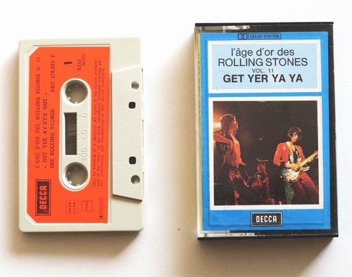 Cassette audio the rolling - audio,