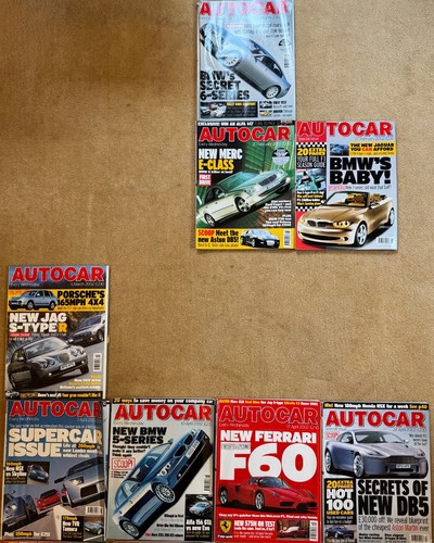 Autocar magazines year 2002 - year,
