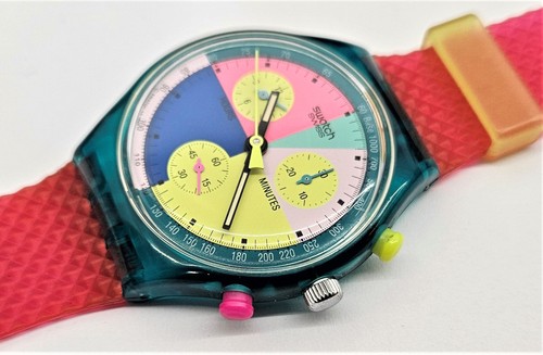 Swatch chrono 1991 scl100 - chrono,