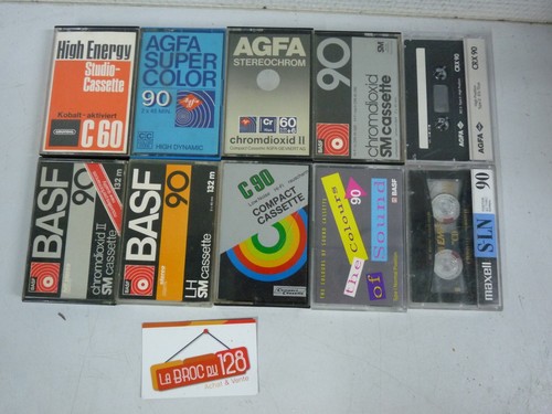 Lot cassette audio - 10,