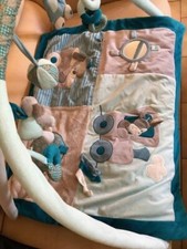 Lot Tapis d'éveil bleu et