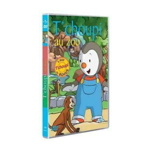 Dvd choupi zoo avec 3 - dvd, au