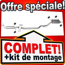 Ligne pot d'échappement pour