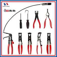 Pince à Colliers de serrage pinces outils Coffret avec mallette transport pinces