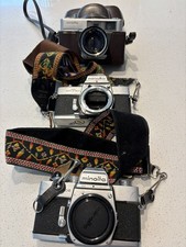 3 Cameras Several Lenses