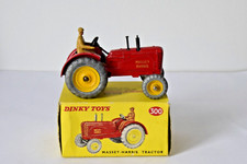 Dinky Toys Massey Harris tracteur en boîte rare avec coupon Ref 300 Made in GB
