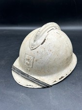 Superbe casque modèle 1926 Défense Passive croix rouge WW2 occupation