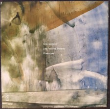 Tableau Art Abstrait encaustique bleu vert Signé Abstract Signed Artwork 13x13