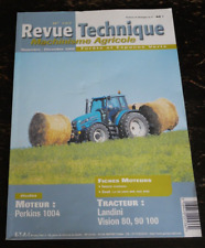 Landini Vision 80 90 100 Revue Technique Agricole n°187 - Comme  neuf