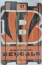 Panneau En Bois NFL Cincinnati