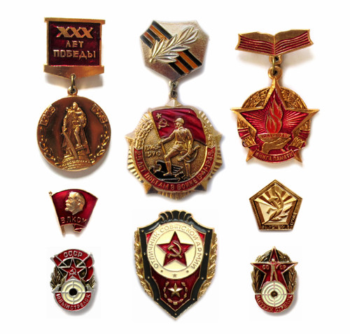 Lot médailles originales - lot,