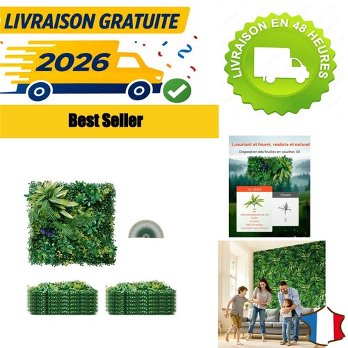 Vevor mur végétal artificiel - mur,