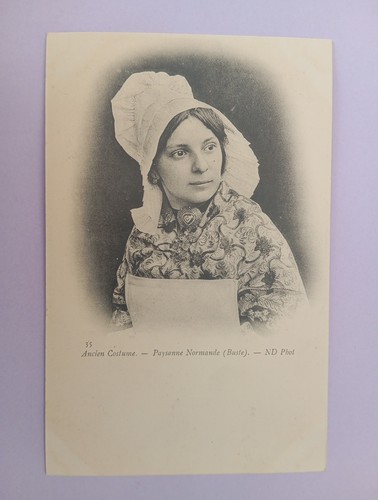 Cpa ancien costume paysanne - ancien,
