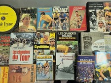 Gros Lot De Livres Sur Le Vélo Cycliste Cyclisme Tour De France Bernard Hinault