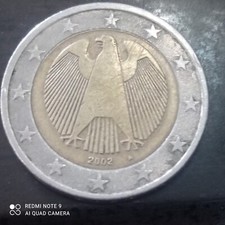 rare pièces 2 euro allemand 2002  federal A