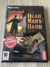 JEU DEAD MAN’S HAND WESTERN COWBOY PC CD ROM COMPLET FRANÇAIS RARE