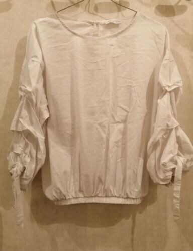 Blouse blanche coton - , manches