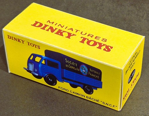 Dinky toys boite vide repro - dinky,