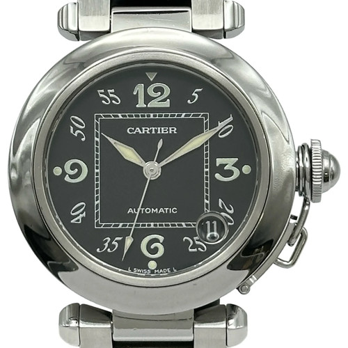 Cartier pasha w31043m7 noir - c,
