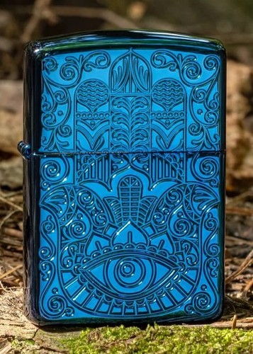 Zippo hamsa design - hamsa,