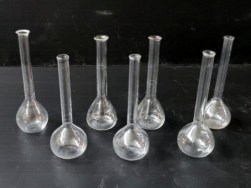 Lot fioles verre 50 - lot, 7