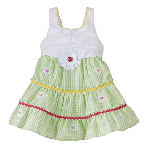 Youngland eyelet gingham dress - youngland,