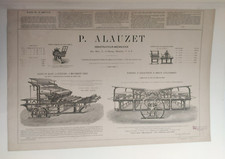 Publicité P. ALAUZET pour
