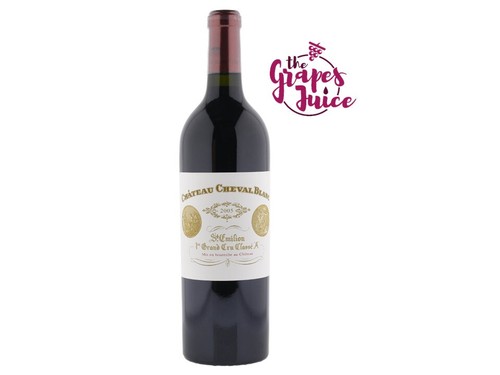Château cheval blanc 2005 vin - blanc,