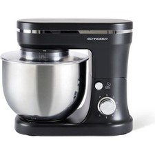 SCHNEIDER - SCFP2512B - Robot pâtissier 5L - 6 vitesses+pulse - 1200W - Mouvemen
