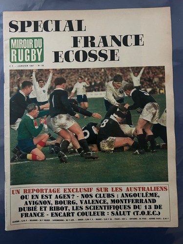 1967 miroir rugby - du,