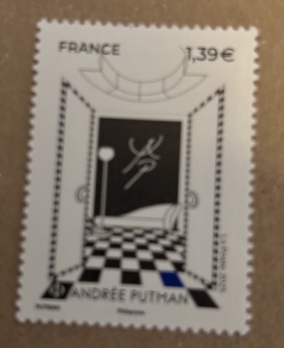 France 2025 timbre andrée - france,
