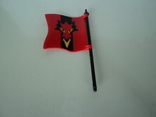 PLAYMOBIL vintage médiéval chevaliers dragon rouge drapeau sets 3269 3319 3320