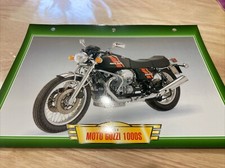 Moto Guzzi 1000S 1991 1000 S fiche carte moto passion collection Atlas